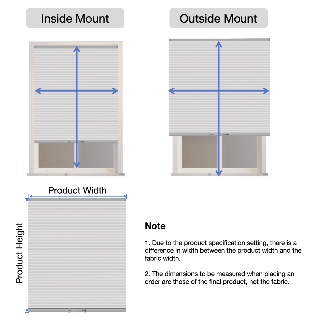 <No Drill> Luxury Series Honeycomb Blinds