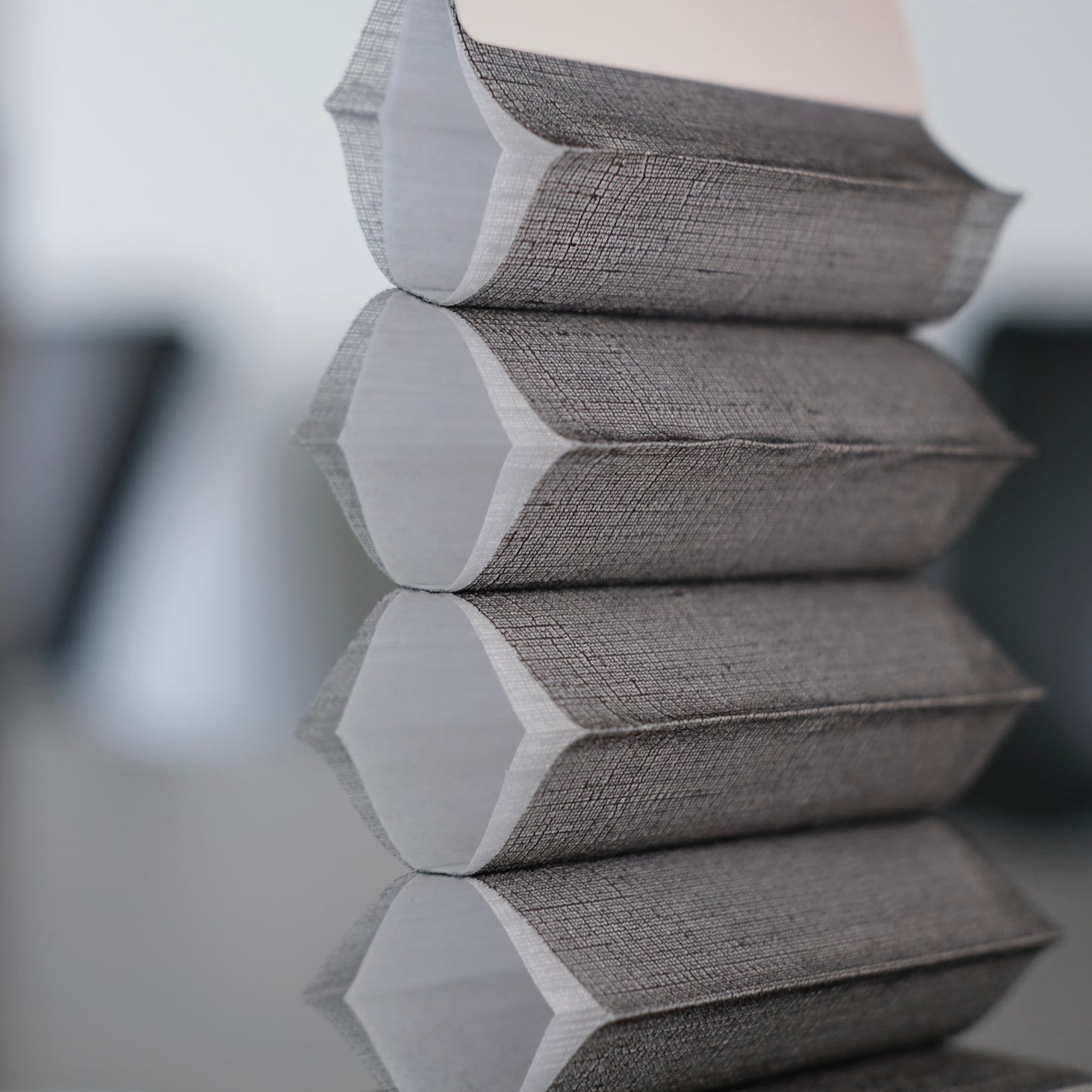 MireLinen Collection Il-Honeycomb Blinds Fabric