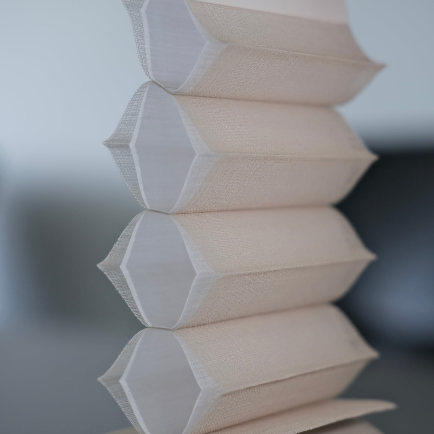 MireLinen Collection Il-Honeycomb Blinds Fabric