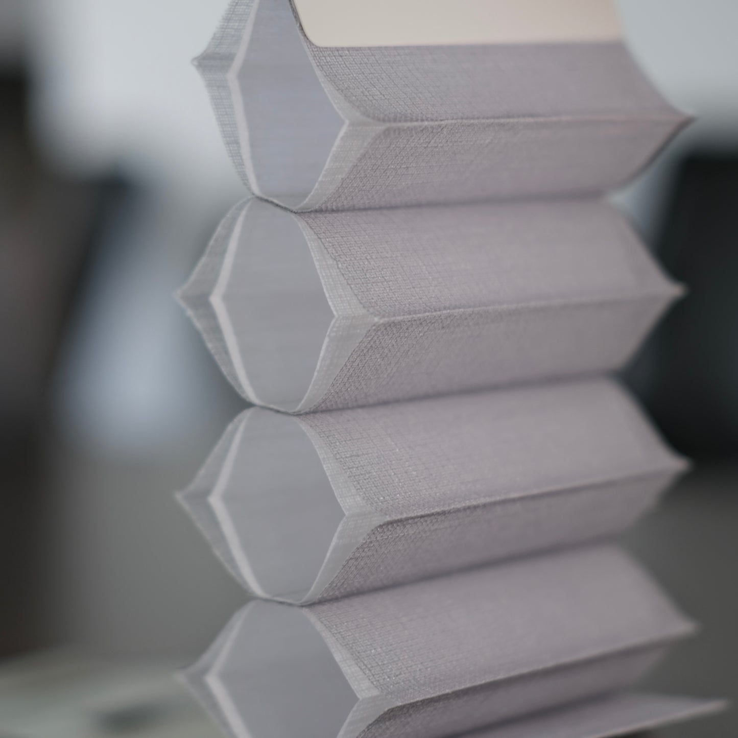 MireLinen Collection Il-Honeycomb Blinds Fabric