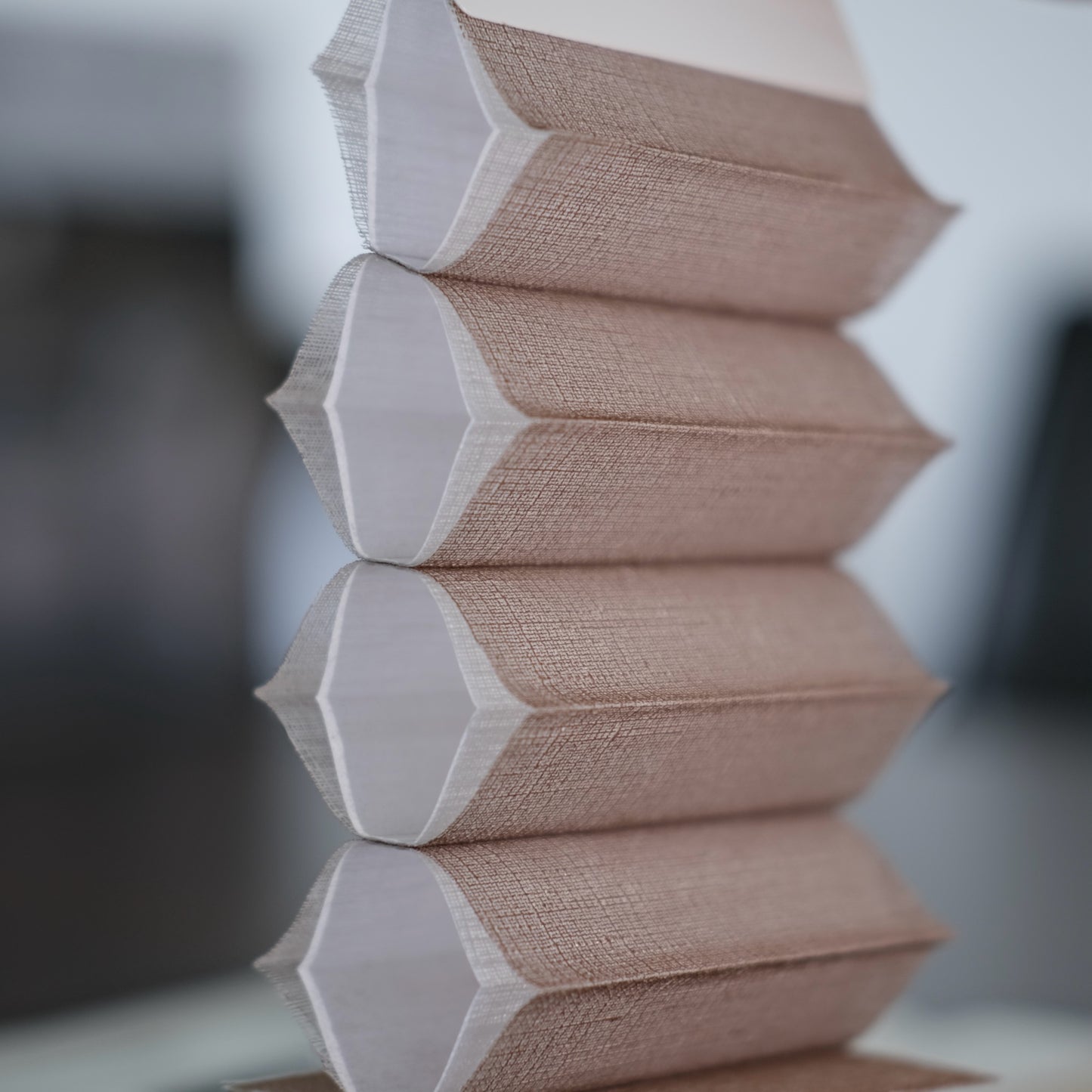 MireLinen Collection Il-Honeycomb Blinds Fabric