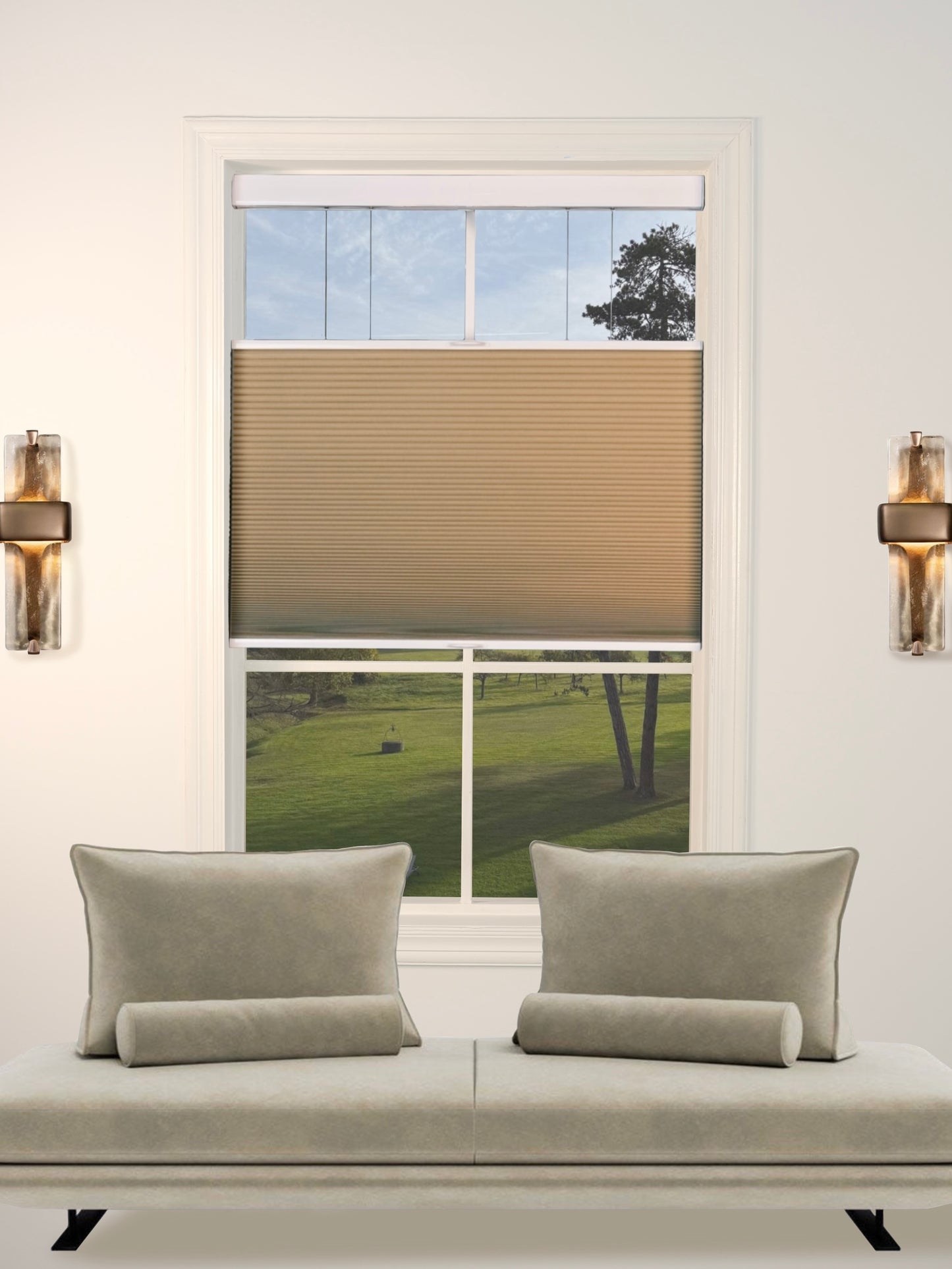 Top Down Bottom Up Honeycomb Blinds