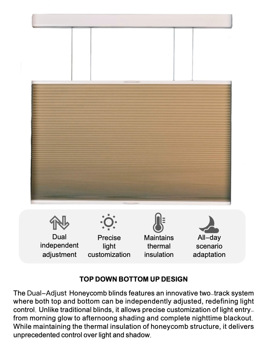 Top Down Bottom Up Honeycomb Blinds
