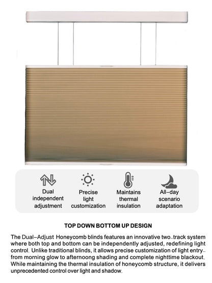 Top Down Bottom Up Honeycomb Blinds